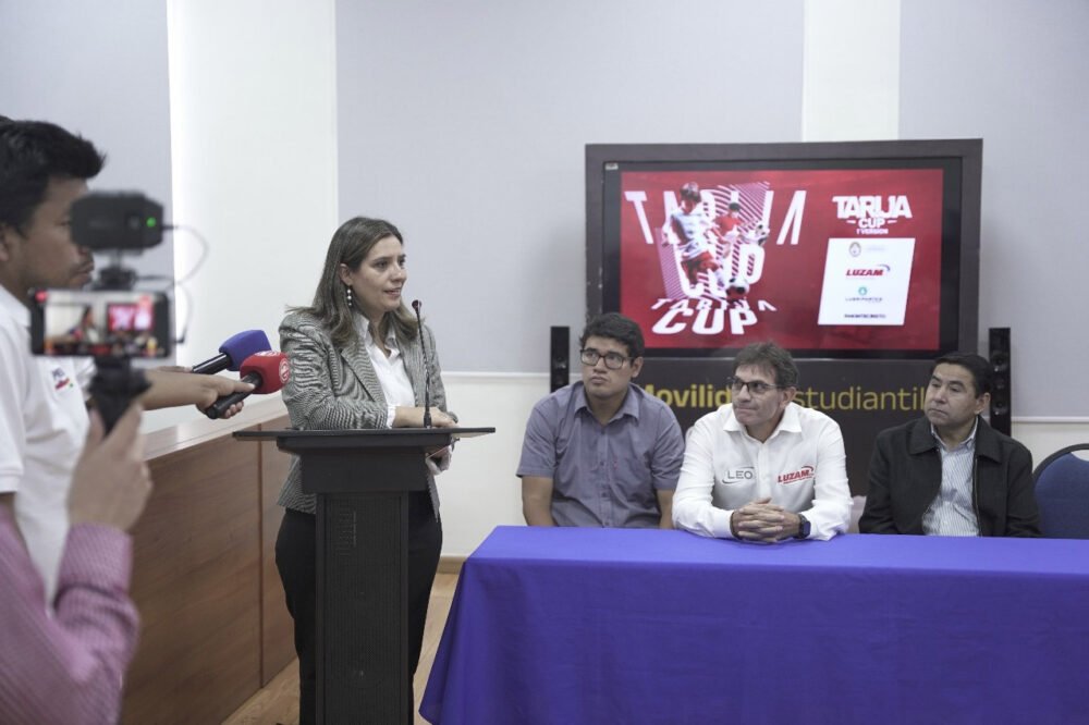 Con el apoyo de la Universidad Católica Boliviana, se realizó el lanzamiento de la Tarija Cup
