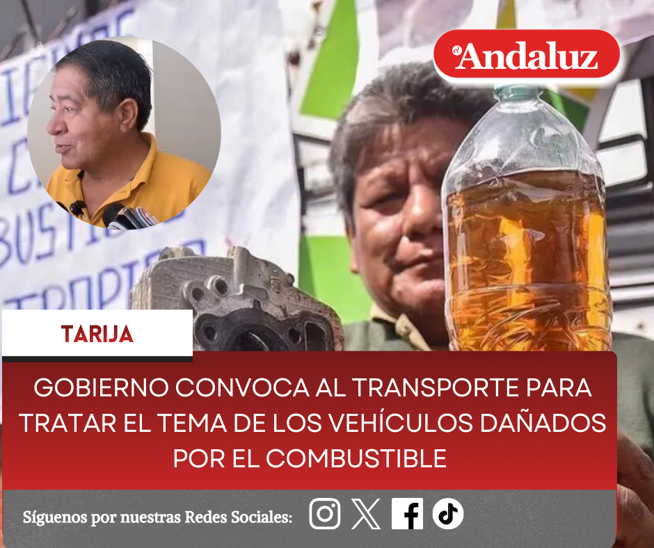 Gobierno convoca al transporte para tratar el tema de los vehículos dañados por el combustible