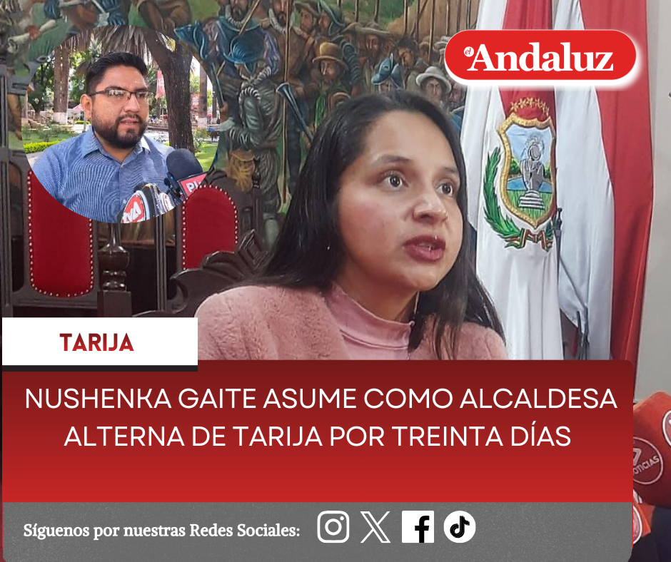 Nushenka Gaite asume como alcaldesa alterna de Tarija por treinta días