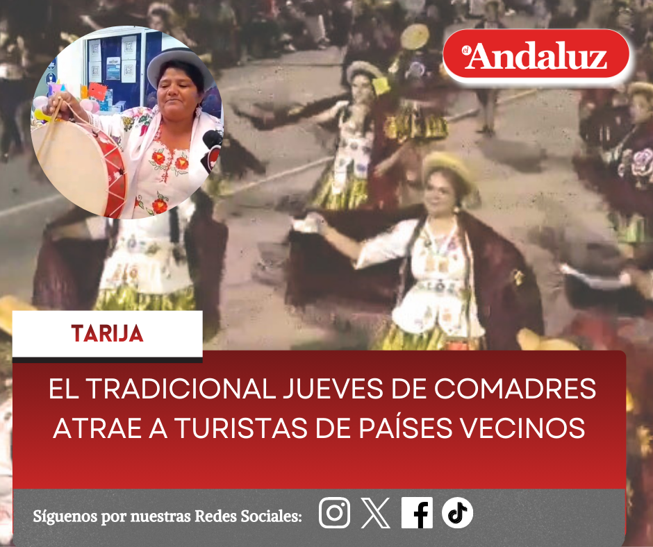 El tradicional Jueves de Comadres atrae a turistas de países vecinos