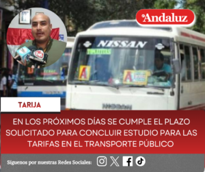 En los próximos días se cumple el plazo solicitado por el municipio para concluir estudio para las tarifas en el transporte público