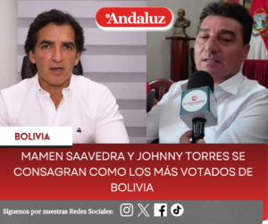 Mamen Saavedra y Johnny Torres se consagran como los más votados de Bolivia