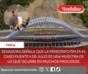 Senadora señala que la prescripción en el caso Puente 4 de Julio es una muestra de lo que ocurre en muchos procesos