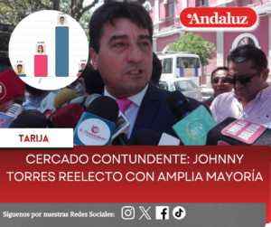 Cercado contundente: Johnny Torres reelecto con amplia mayoría