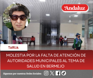 Molestia por la falta de atención de autoridades municipales al tema de salud en Bermejo