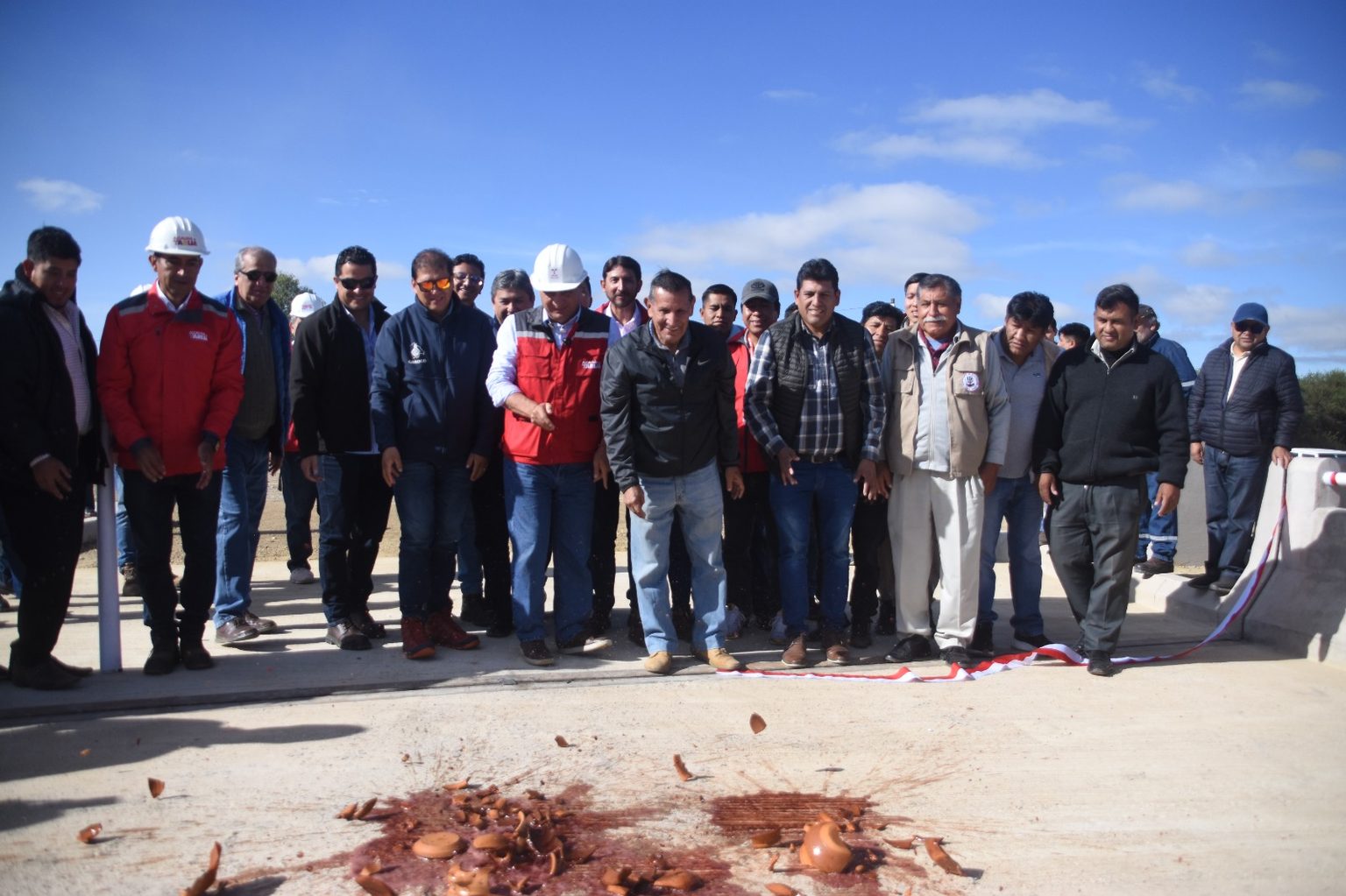 Alcalde de Tarija inaugura y entrega los 12 puentes y 6 Alcantarillas ...