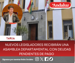 Nuevos legisladores recibirán una Asamblea Departamental con deudas pendientes de pago
