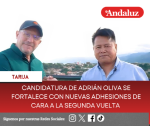 Candidatura de Adrián Oliva se fortalece con nuevas adhesiones de cara a la segunda vuelta