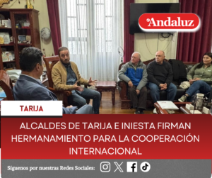 Alcaldes de Tarija e Iniesta firman hermanamiento para la cooperación internacional