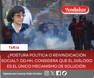 ¿Postura política o reivindicación social?: DD.HH. considera que el diálogo es el único mecanismo de solución