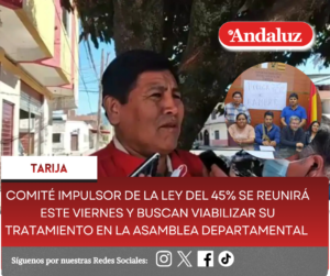 Comité impulsor de la Ley del 45% se reunirá este viernes y buscan viabilizar su tratamiento en la Asamblea Departamental