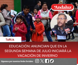 Educación: Anuncian que en la segunda semana de julio iniciará la vacación de invierno