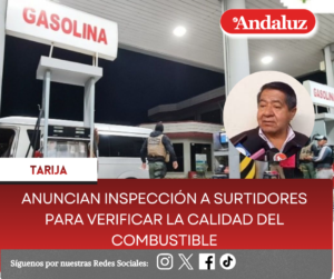 Acuerdo del gobierno con el transporte: Anuncian inspección a surtidores para verificar la calidad del combustible