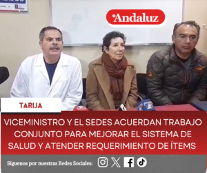 Viceministro y el Sedes acuerdan trabajo conjunto para mejorar el sistema de salud y atender requerimiento de ítems