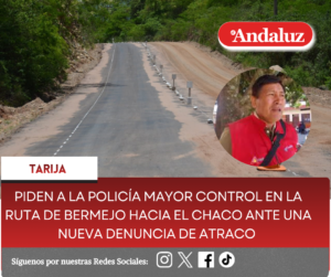 Piden a la Policía mayor control en la ruta de Bermejo hacia el Chaco ante una nueva denuncia de atraco