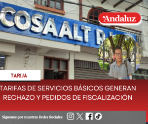 Tarifas de servicios básicos generan rechazo y pedidos de fiscalización