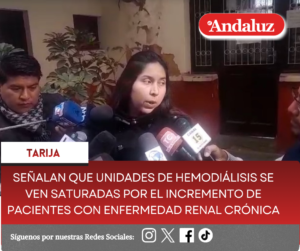 Señalan que unidades de hemodiálisis se ven saturadas por el incremento de pacientes con enfermedad renal crónica