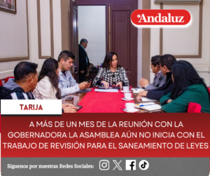 A más de un mes de la reunión con la gobernadora la Asamblea aún no inicia con el trabajo de revisión para el saneamiento de Leyes