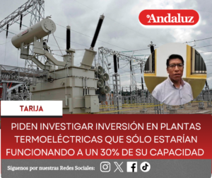 Piden investigar inversión en Plantas Termoeléctricas que sólo estarían funcionando a un 30% de su capacidad