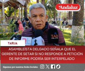 Asambleísta Delgado señala que el gerente de Setar si no responde a Petición de Informe podría ser interpelado