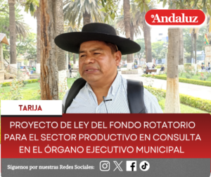 Proyecto de Ley del Fondo Rotatorio para el sector productivo en consulta en el órgano ejecutivo municipal