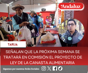 Señalan que la próxima semana se tratará en comisión el proyecto de Ley de la Canasta Alimentaria