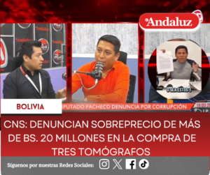 CNS: Denuncian sobreprecio de más de bs. 20 millones en la compra de tres tomógrafos