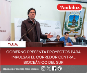 Gobierno presenta proyectos para impulsar el Corredor Central Bioceánico del Sur
