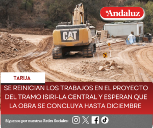 Se reinician los trabajos en el proyecto del tramo Isiri-La Central y esperan que la obra se concluya hasta diciembre