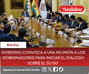 Gobierno convoca a una reunión a los gobernadores para iniciar el diálogo sobre el 50/50