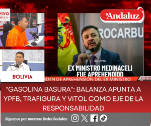 «Gasolina basura»: Balanza apunta a YPFB, Trafigura y Vitol como eje de la responsabilidad