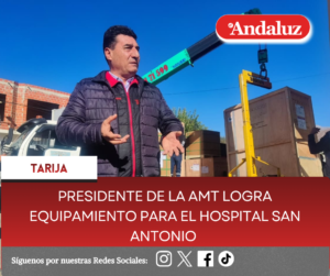 Presidente de la AMT logra equipamiento para el hospital San Antonio