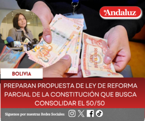 Preparan propuesta de Ley de reforma parcial de la Constitución que busca consolidar el 50/50
