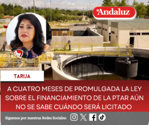 A cuatro meses de promulgada la Ley sobre el financiamiento de la PTAR aún no se sabe cuándo será licitado