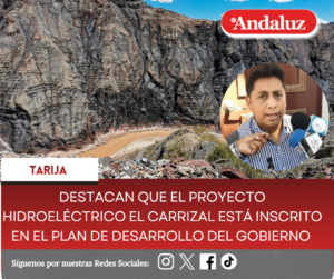 Destacan que el proyecto Hidroeléctrico El Carrizal está inscrito en el Plan de Desarrollo del gobierno