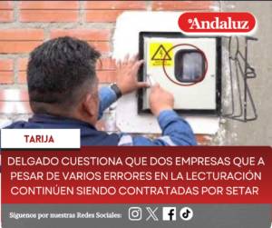 Delgado cuestiona que dos empresas que a pesar de varios errores en la lecturación continúen siendo contratadas por Setar