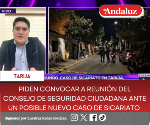 Piden convocar a reunión del Consejo de Seguridad Ciudadana ante un posible nuevo caso de sicariato