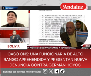 Caso CNS: una funcionaría de alto rango aprehendida y presentan nueva denuncia contra Germán Hoyos
