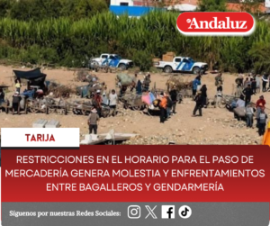 Restricciones en el horario para el paso de mercadería genera molestia y enfrentamientos entre bagalleros y gendarmería
