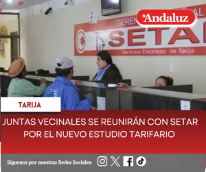 Juntas Vecinales se reunirán con Setar por el nuevo estudio tarifario