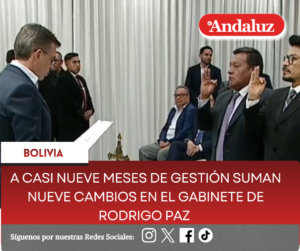 A casi nueve meses de gestión suman nueve cambios en el gabinete de Rodrigo Paz