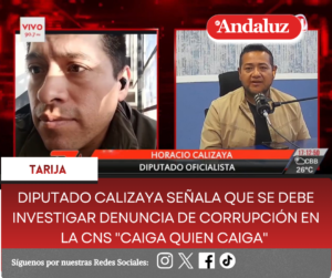 Diputado Calizaya señala que se debe investigar denuncia de corrupción en la CNS «caiga quien caiga»