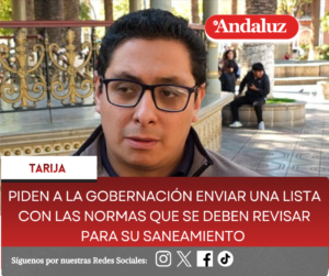 Piden a la gobernación enviar una lista con las normas que se deben revisar para su saneamiento