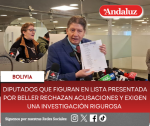 Diputados que figuran en lista presentada por Beller rechazan acusaciones y exigen una investigación rigurosa