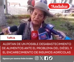 Alertan de un posible desabastecimiento de alimentos ante el problema del diésel y el encarecimiento de insumos agrícolas