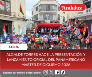 Alcalde Torres hace la presentación y lanzamiento oficial del Panamericano Master de Ciclismo 2026 