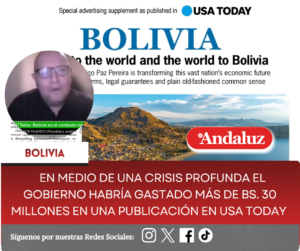 En medio de una crisis profunda el gobierno habría gastado más de bs. 30 millones en una publicación en USA Today