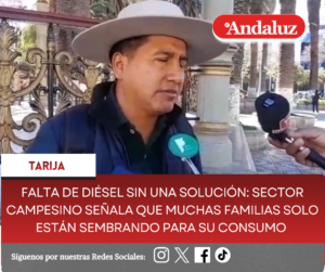 Falta de diésel sin una solución: Sector campesino señala que muchas familias solo están sembrando para su consumo