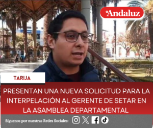 Presentan una nueva solicitud para la interpelación al gerente de Setar en la Asamblea Departamental