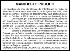 Comunicado